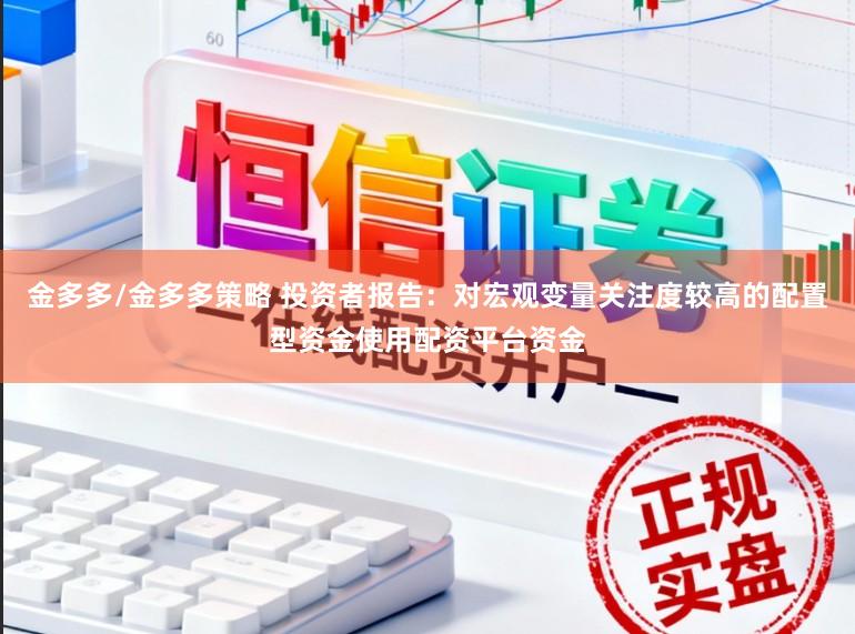 金多多/金多多策略 投资者报告：对宏观变量关注度较高的配置型资金使用配资平台资金