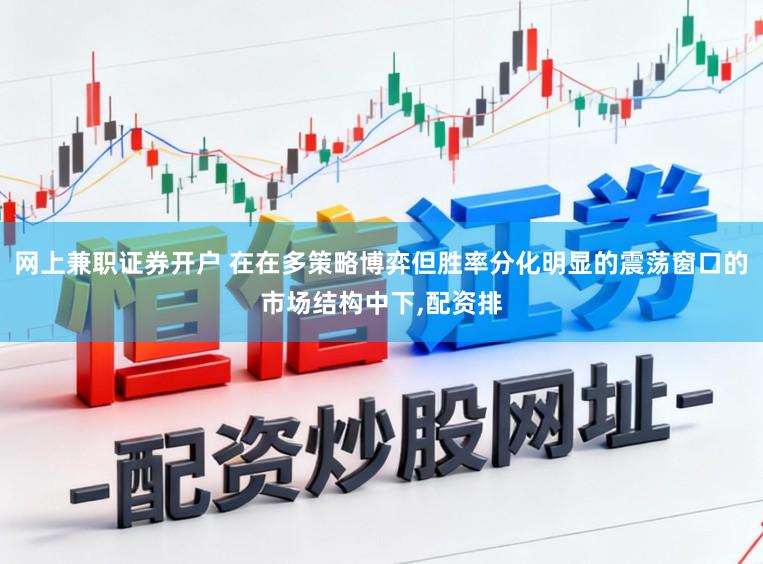 网上兼职证券开户 在在多策略博弈但胜率分化明显的震荡窗口的市场结构中下,配资排