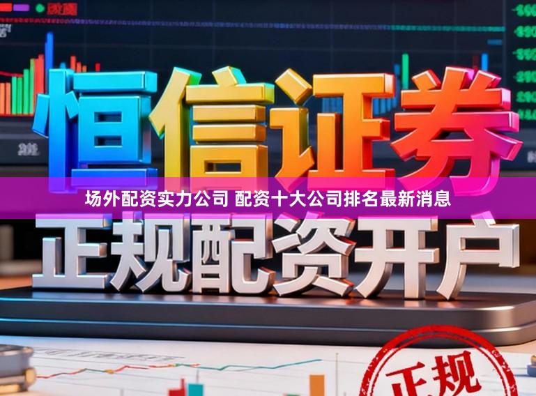 场外配资实力公司 配资十大公司排名最新消息